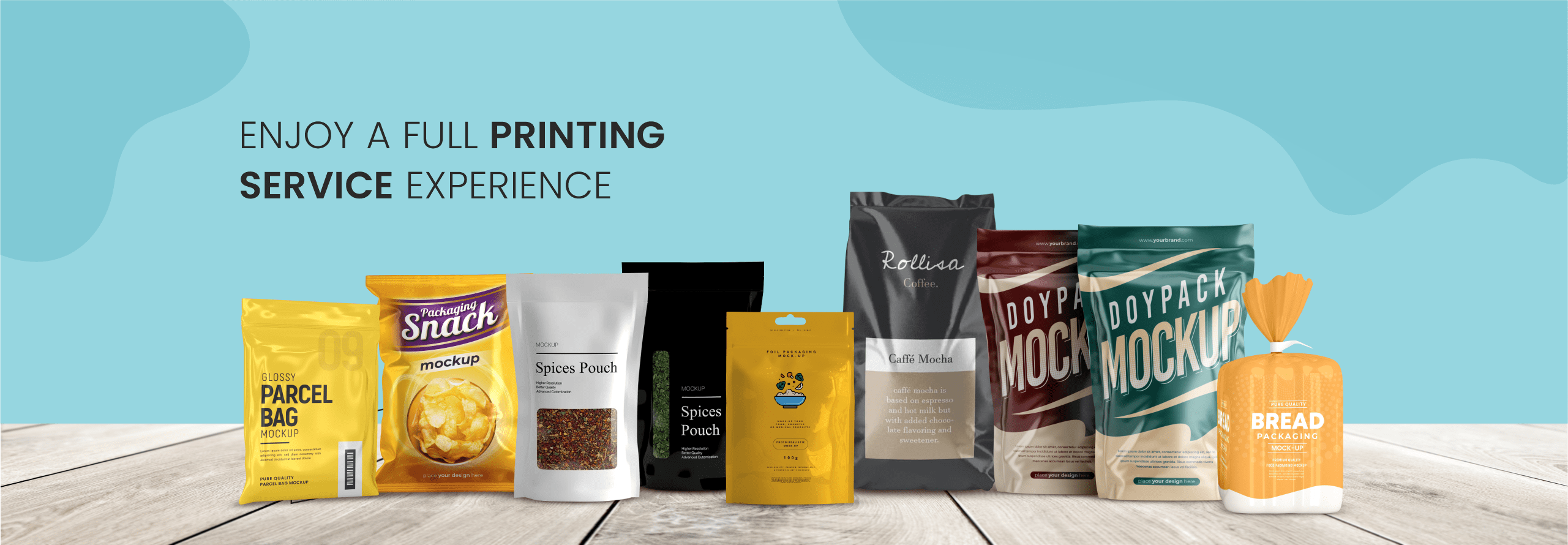 Packaging Pouches branding Services Nairobi