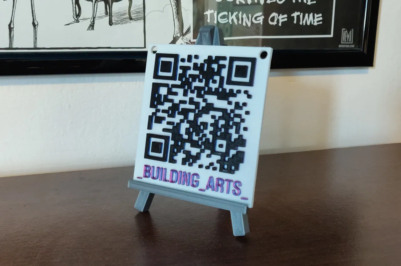QR Code Stand branding Services Nairobi
