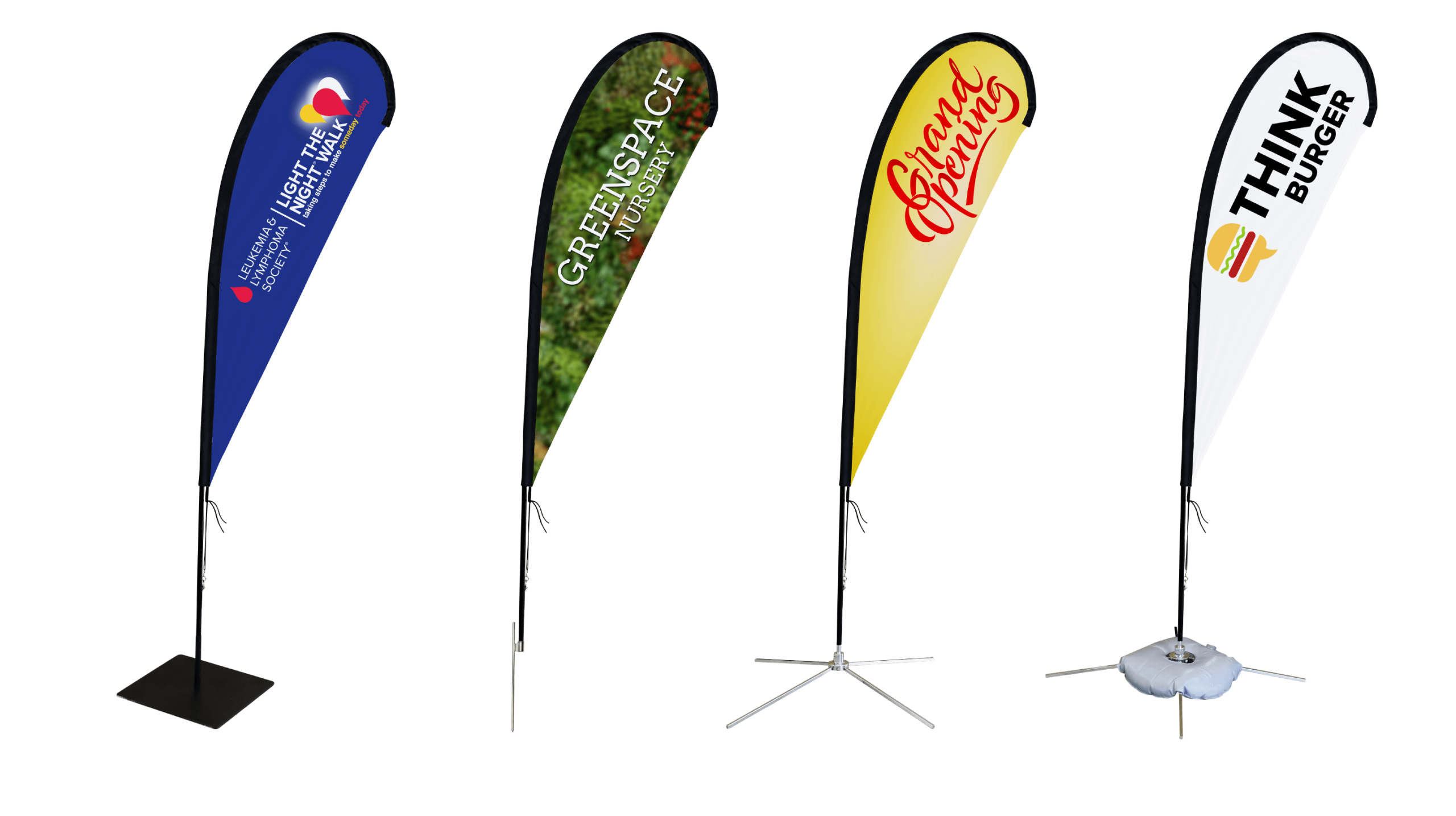 Tear Drop Banner Printing Services Nairobi