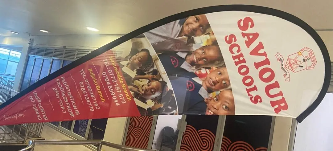 Tear Drop Banner branding Services Nairobi