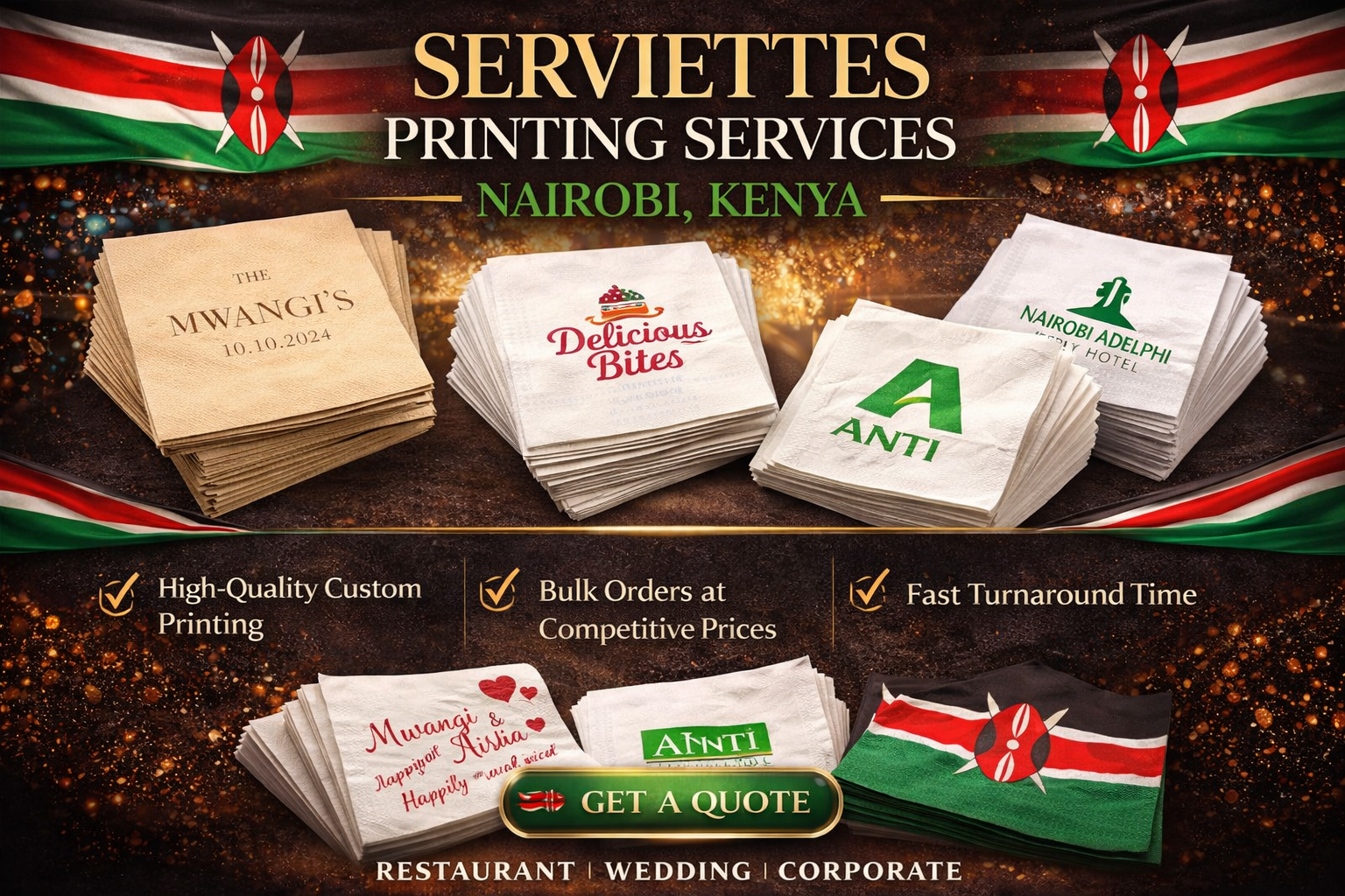 branded serviettes in kenya