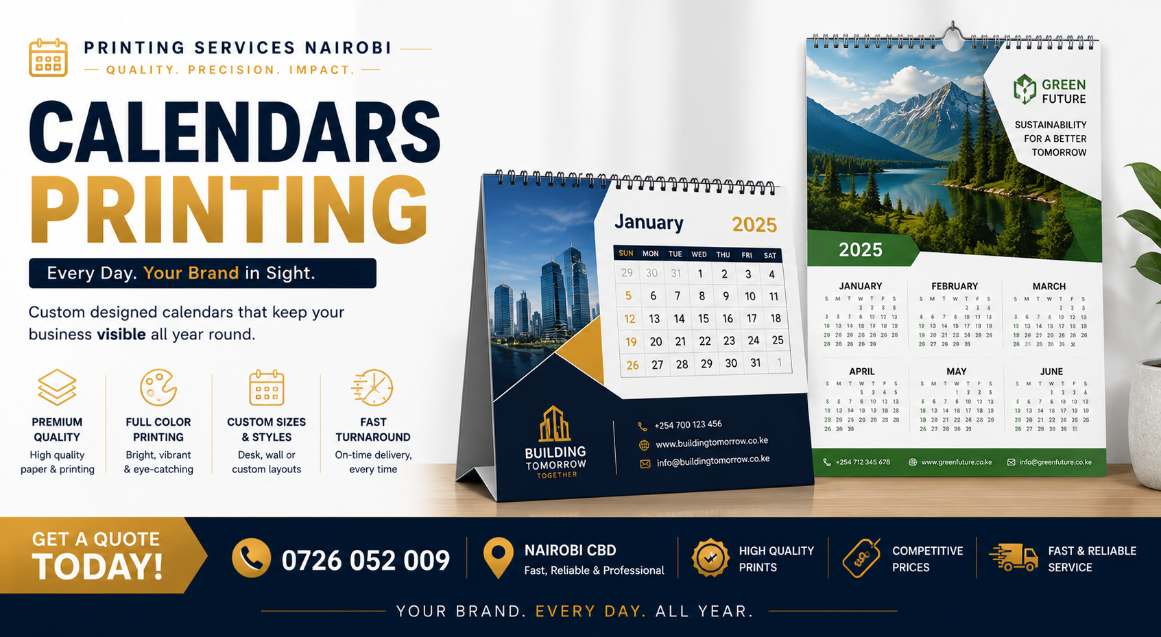 Calendars Printing