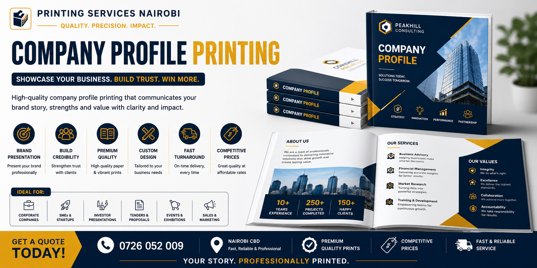 Company Profile Printing in nairobi
