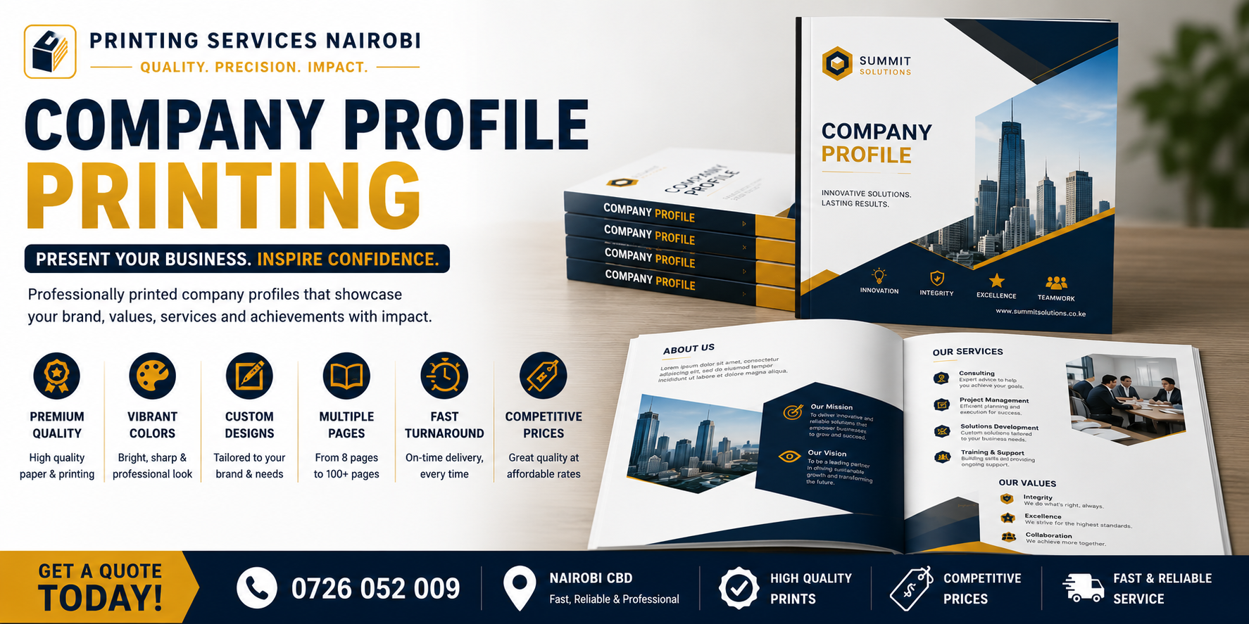 Company Profile Printing