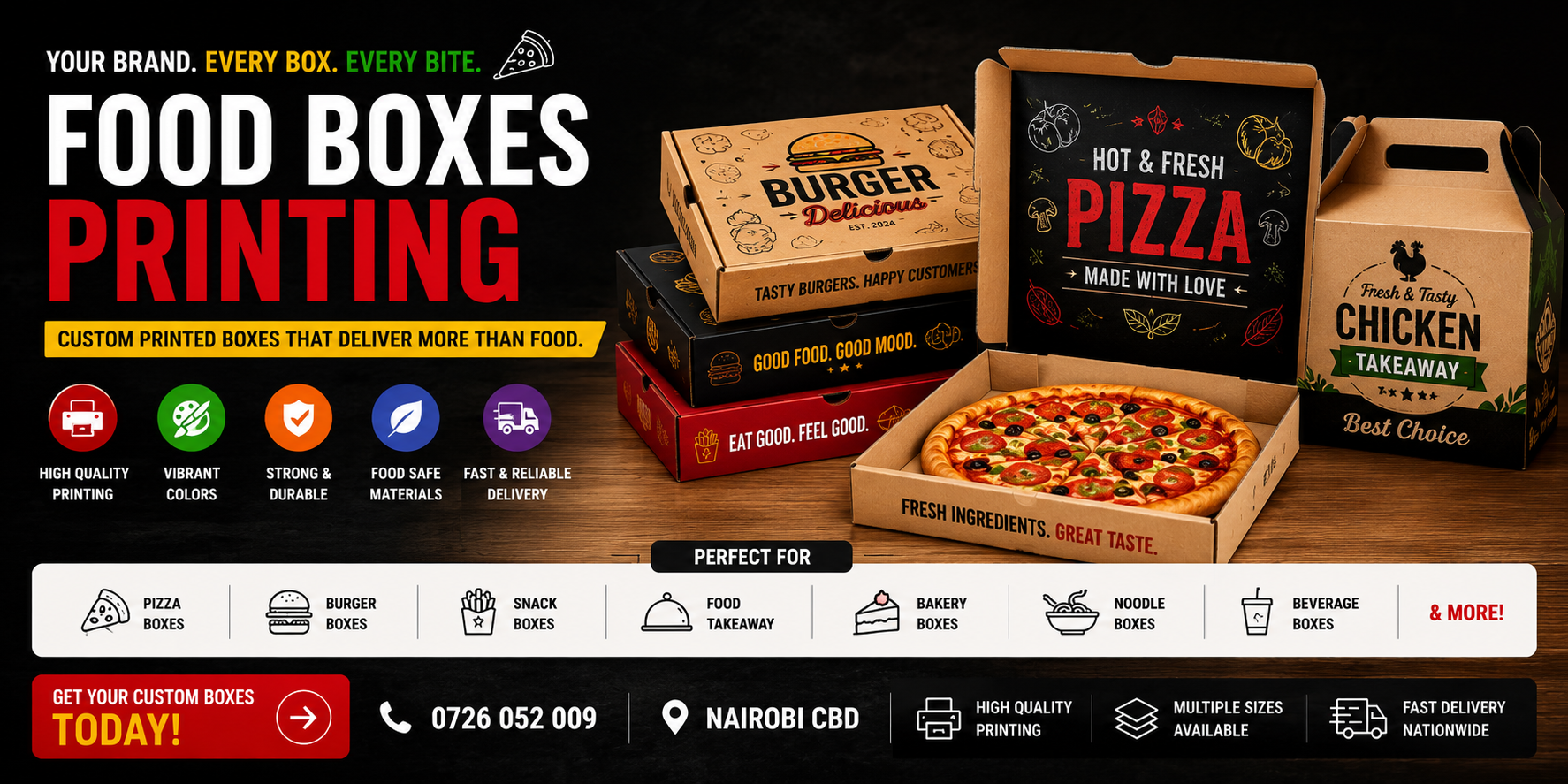 Food Boxes Printing Food Boxes Printing