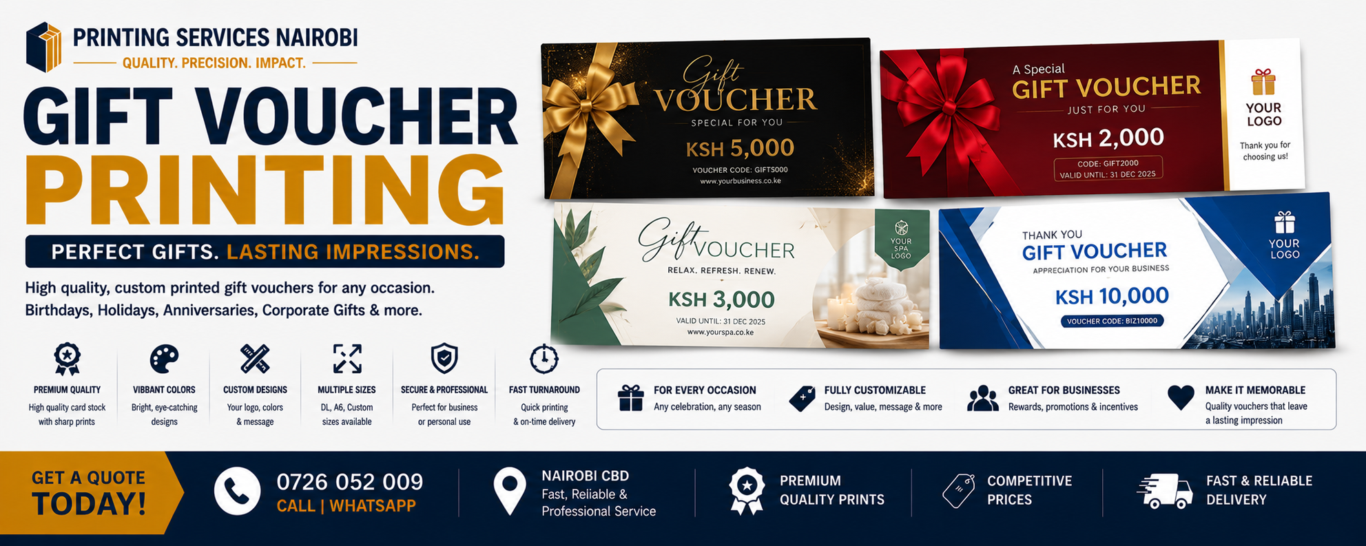 Gift Voucher Printing