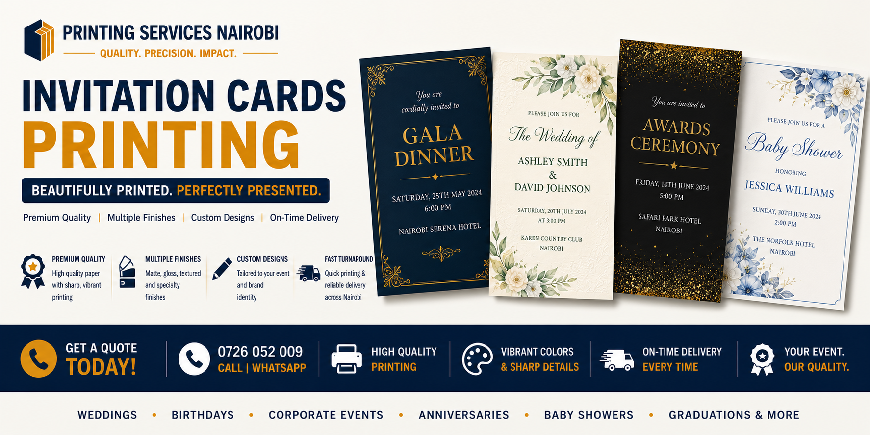 Invitation Cards Printing