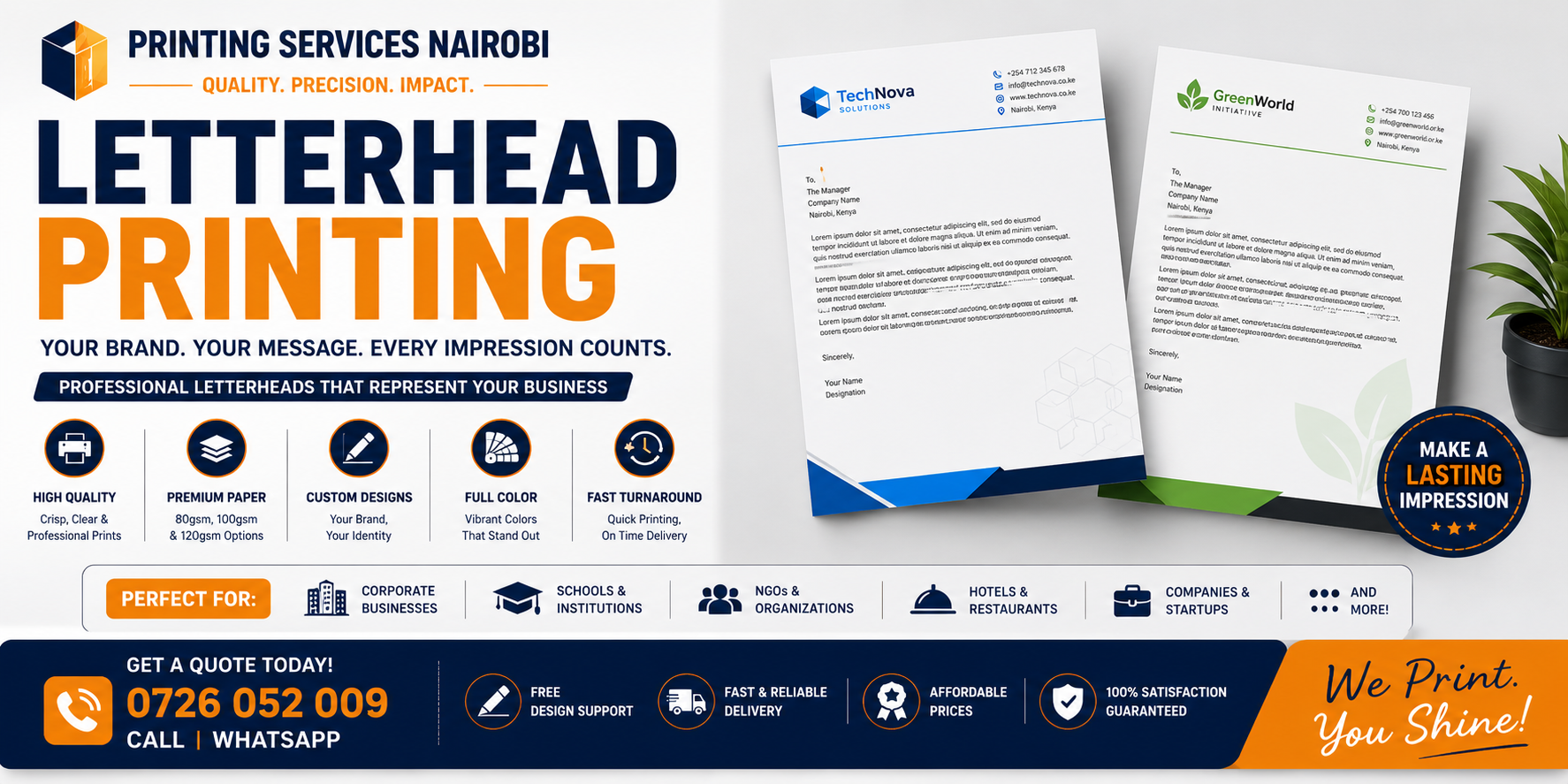 Letterhead Printing