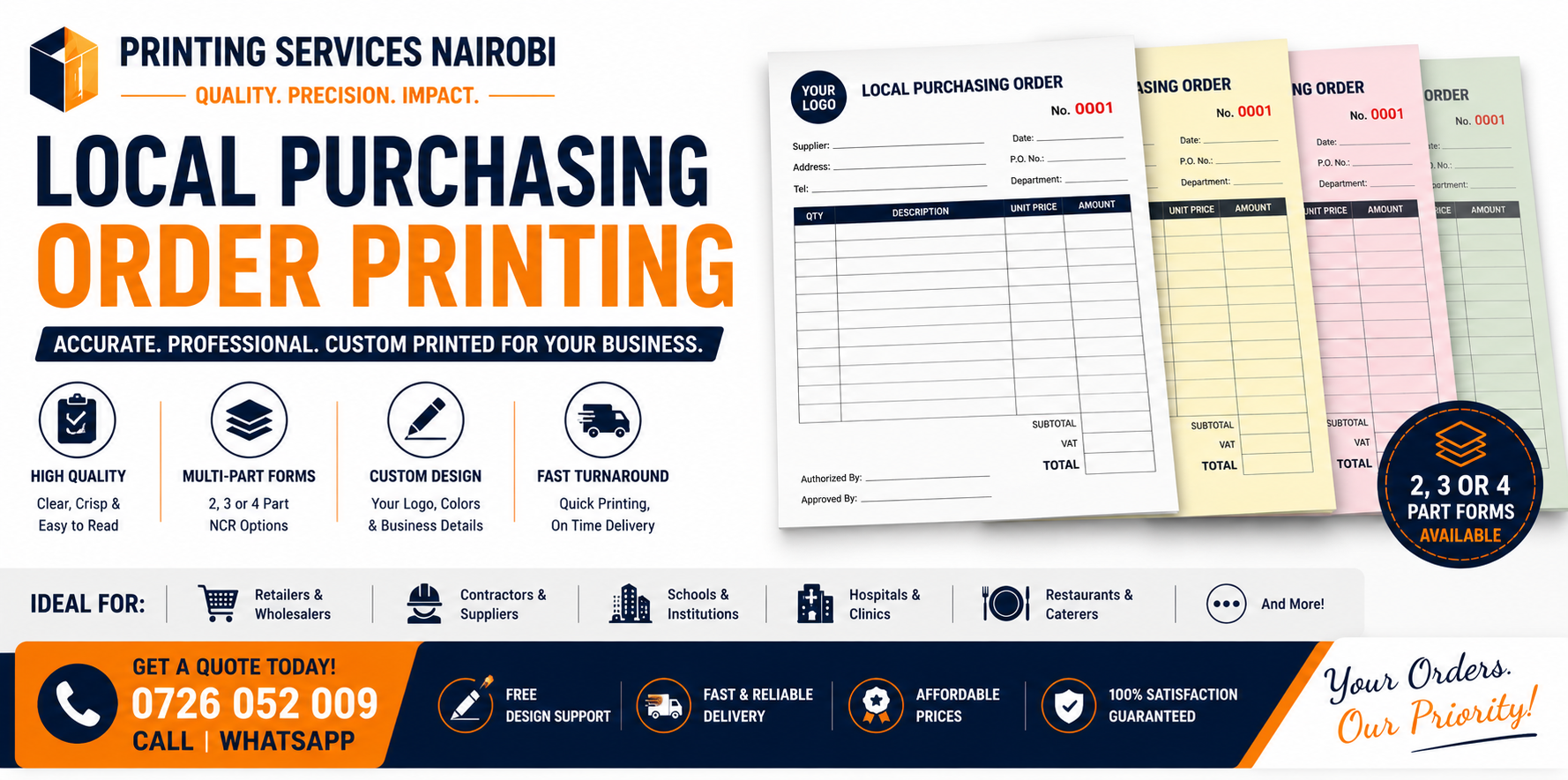 Local Purchasing Order Printing