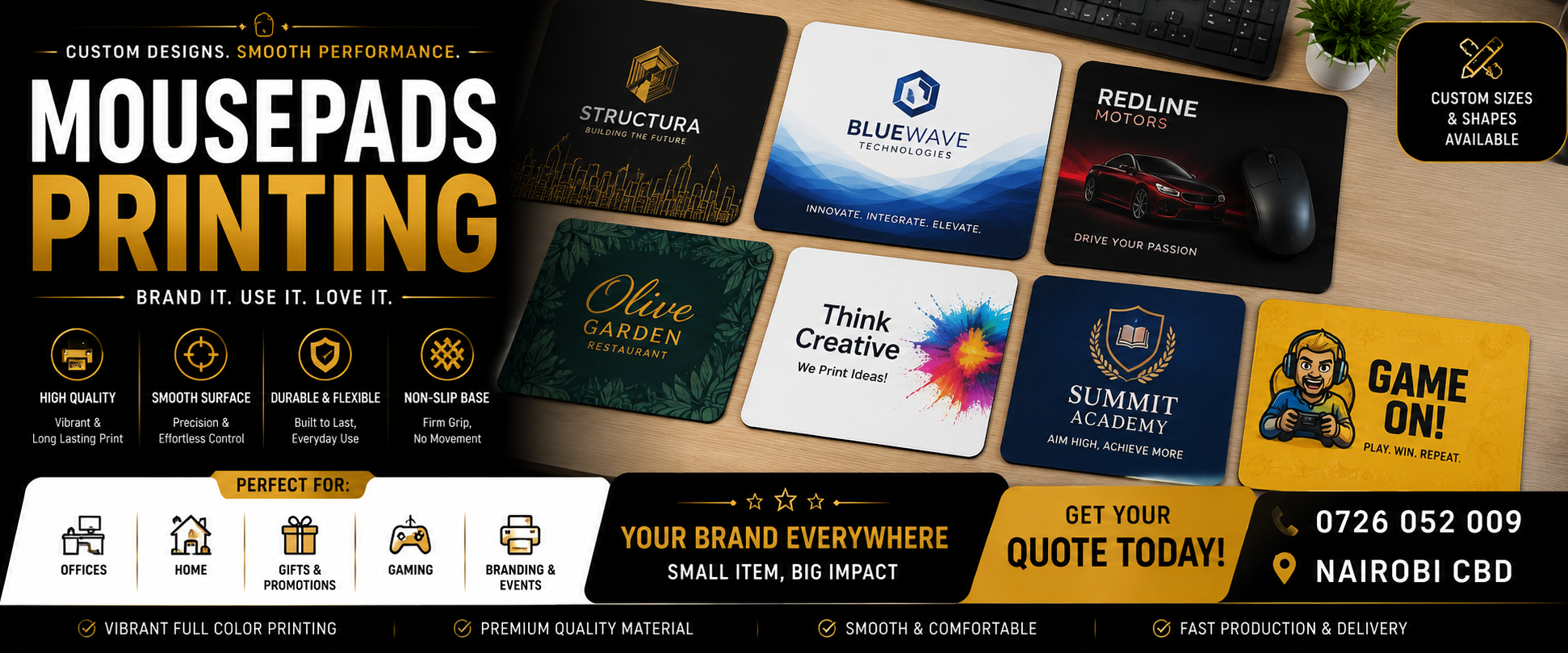 Mousepads Printing