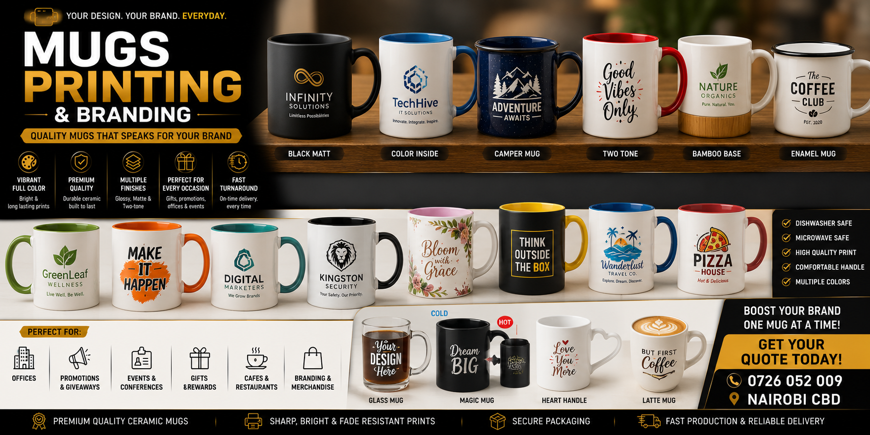 Mugs branding Mugs branding