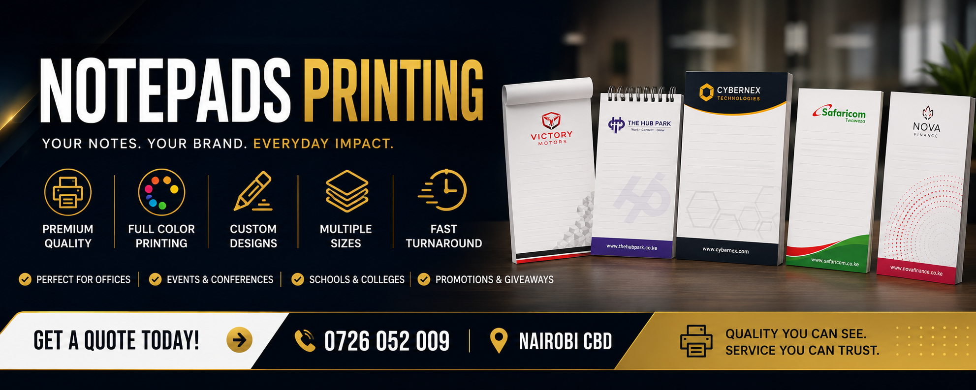Notepads Printing