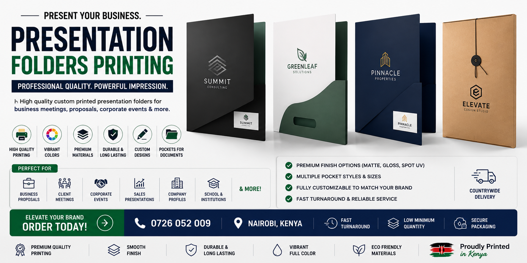 Presentation Folders Printing in nairobi Presentation Folders Printing in nairobi