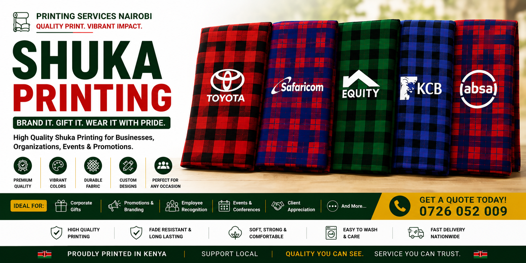 Shuka Printing in nairobi Shuka Printing in nairobi