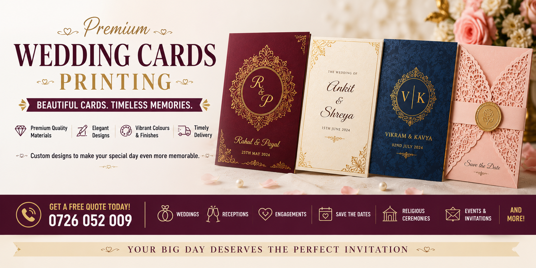 Wedding Cards Printing