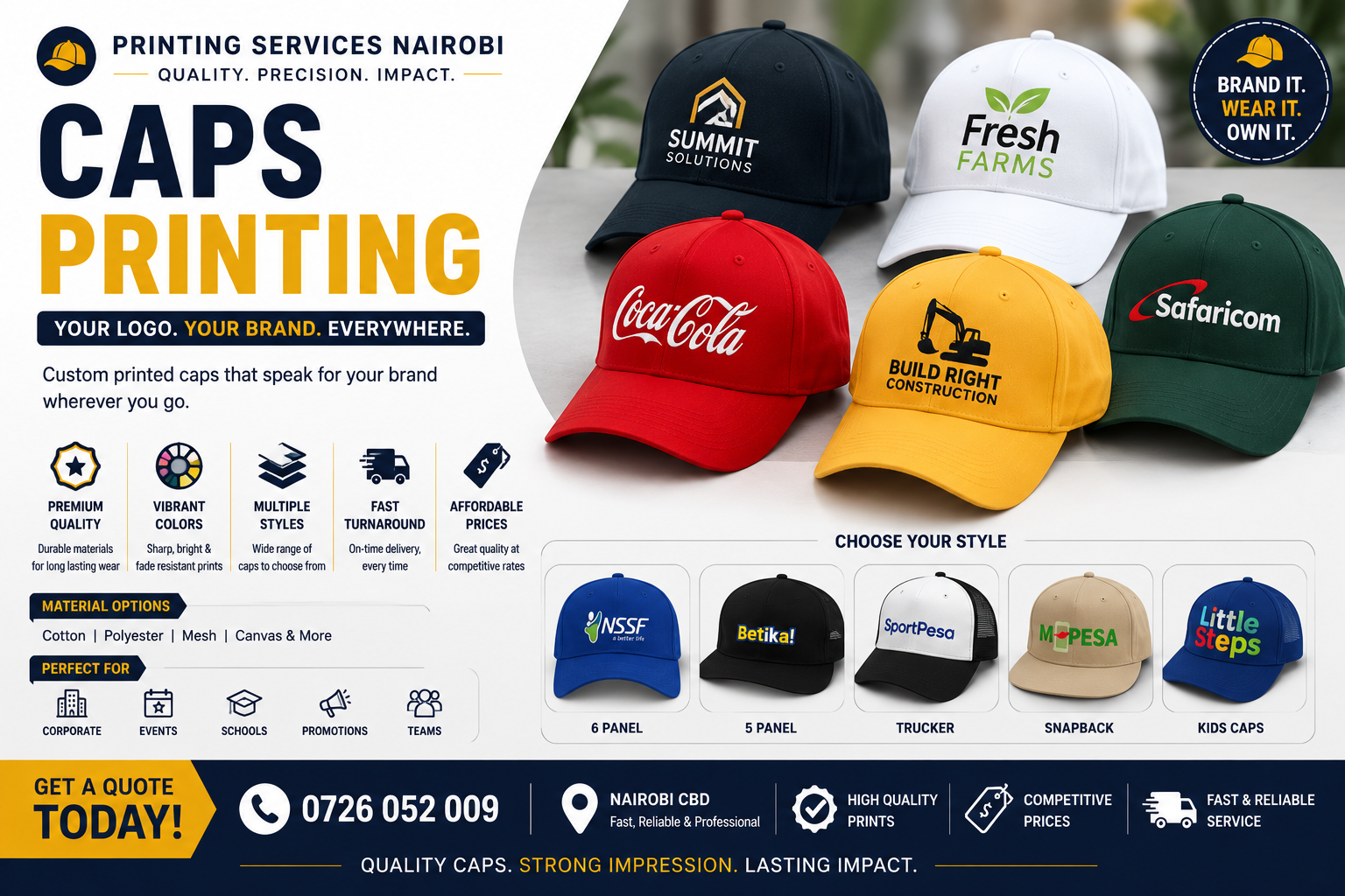 caps branding caps branding