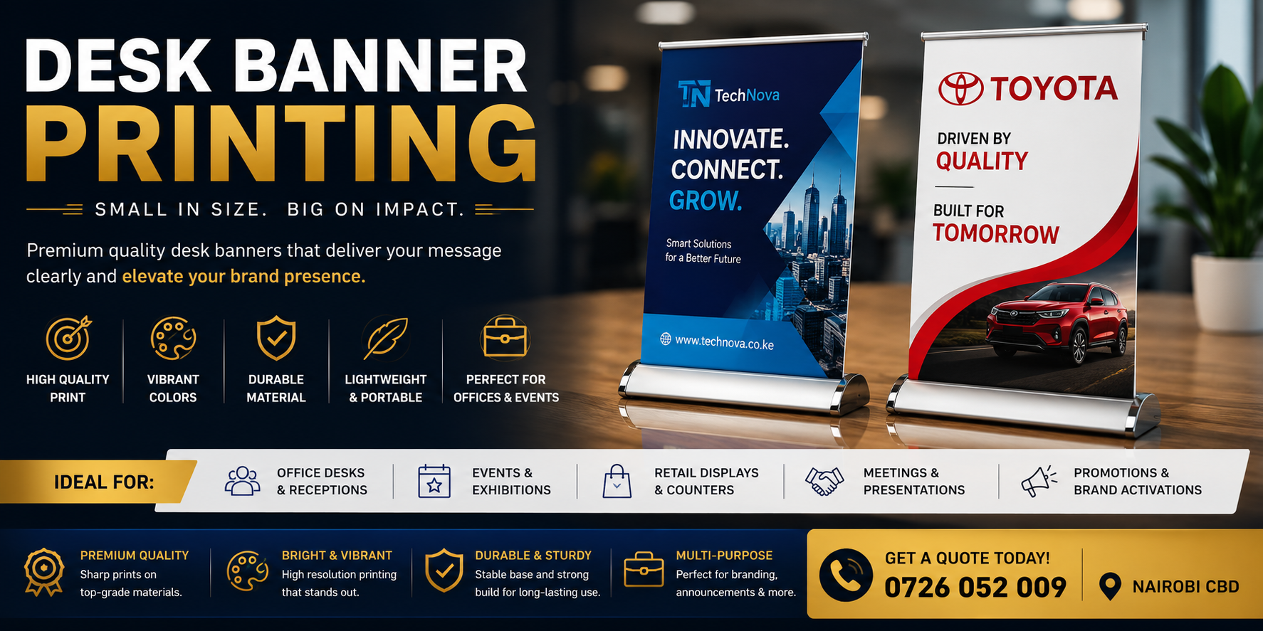 desk banner printing desk banner printing