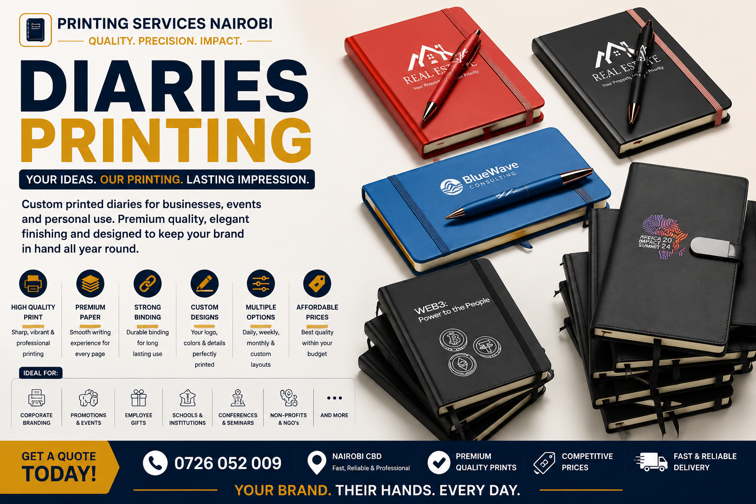 diaries branding