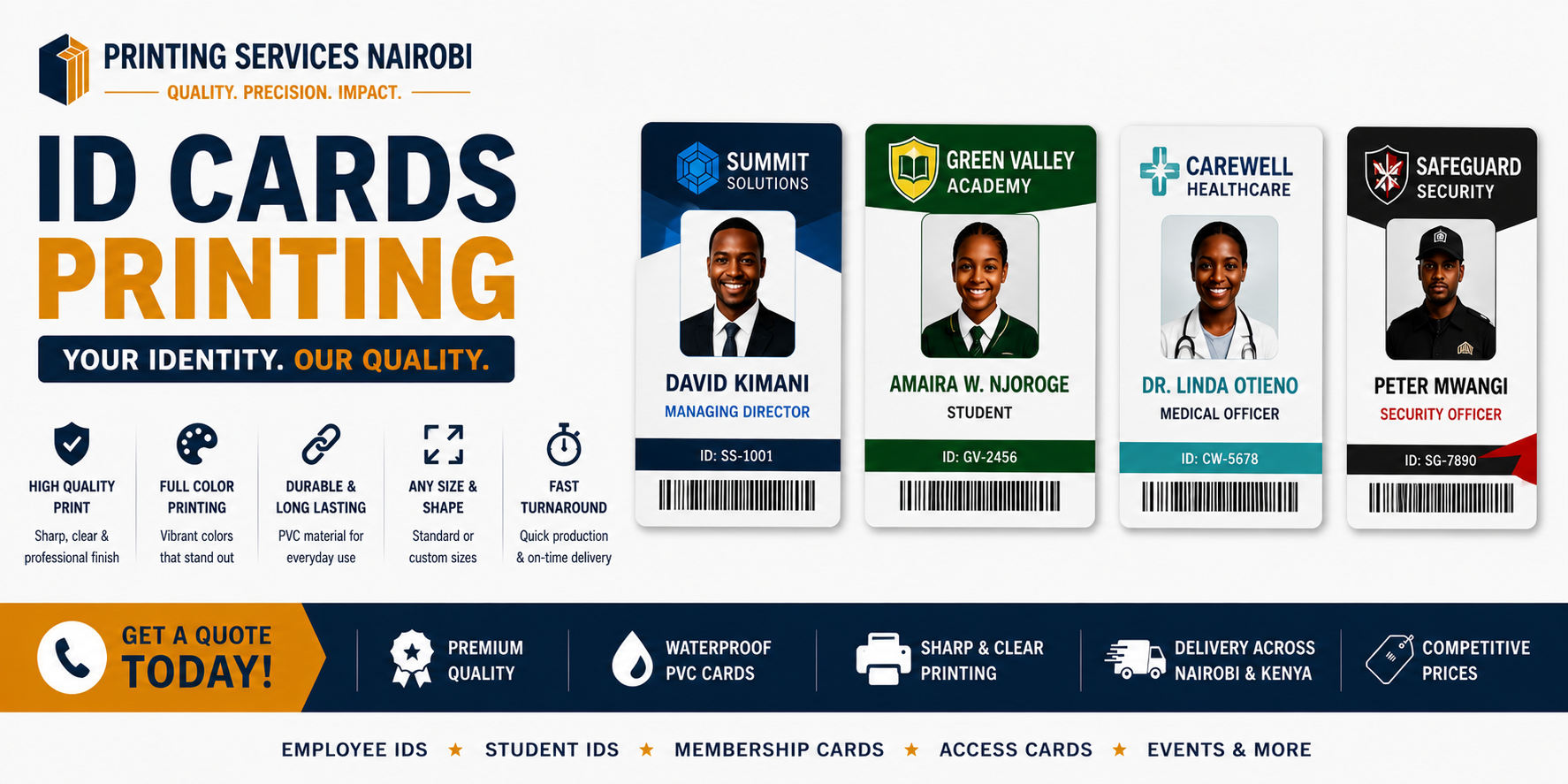 id cards branding